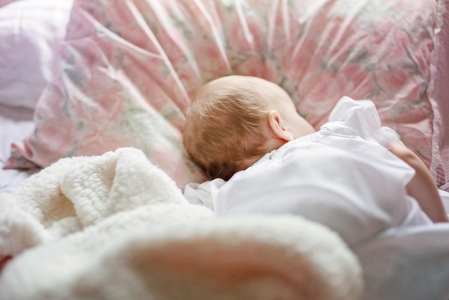 baby nursery crib soft lighting calm